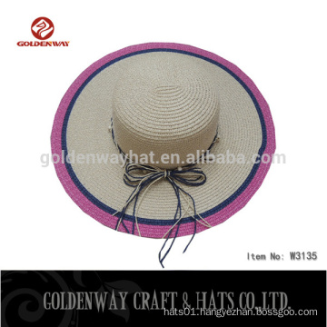 custom 2015 new designs Women Sun Hats Straw Woven Hats